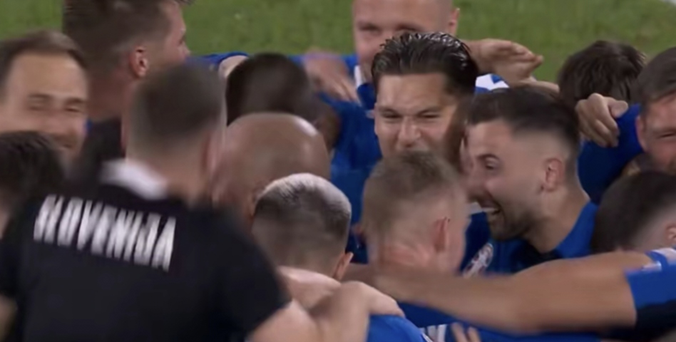 斯洛文尼亚队取得了一场胜利