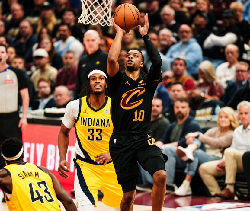 步行者不敌爵士，米切尔独得32分